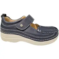 Wolky 00621471 Roll Combi Bandschoenen | Maat 42 Dames Blauw