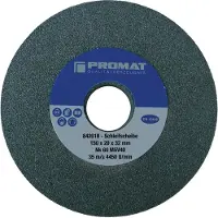 Promat /Tecwerk Slijpmachineschijf | d.200xB25x32mm fijn 60 | vorm A | normale korund - 4000842024