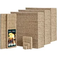 KOTARBAU 2400 Stuks Aanmaakblokjes voor Open Haard, Houtwol, 25x8x13 cm, Aanmaakwokkels, Aanmaakblokjes voor Houtkachel, BBQ Open Haard