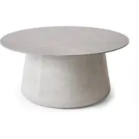 Solpuri Queen salon- en bijzettafel beton/keramiek rond