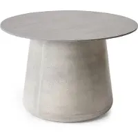 Solpuri Queen salon- en bijzettafel beton/keramiek rond