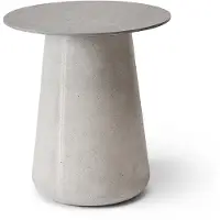 Solpuri Queen salon- en bijzettafel beton/keramiek rond