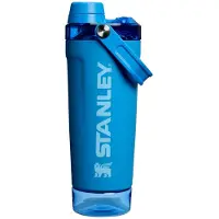 Stanley Twist Flip 2.0 Waterfles met draaidop met springveer 0.47L - 10 Uur Koud - 2 Dagen Koud Met IJs - Roestvrijstalen Drinkfles - BPA Vrij - Lekvrij - Vaatwasserbestendig - Black