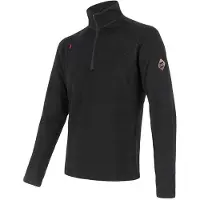 Sensor - Outdoor Kleding - Merino - Upper - Lange Mouw - Heren - Outdoor - Shirt - Zwart - Large
