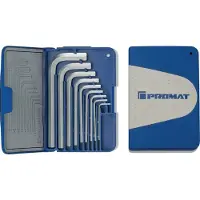 Promat inbusset 1,5-10mm - 9delig 4000825103