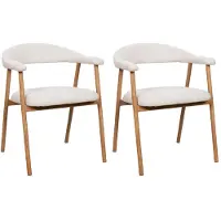 Giga Meubel Eetkamerstoel Mila Beige/Naturel