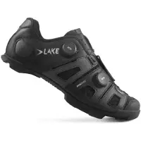 Lake MX242 Wide Schoenen Zwart/Zilver 42,1/2 || Maat: 41.1/2