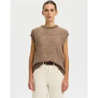 Selected Trui chocoladebruin