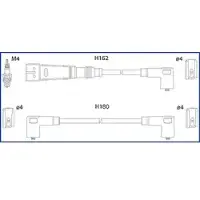 HÜCO 134795 Bougiekabels
