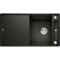 BLANCO Axia III 5 S-F zwart/noir auto.