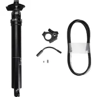 Exaform 900-i Telescopische zadelpen met zwarte interne kabelgeleiding Controle inbegrepen || Maat: 31.6 x 345 x 100