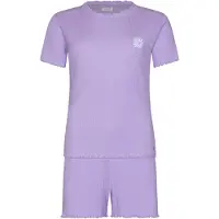 Rebelle Paarse shortama rib | Maat 36