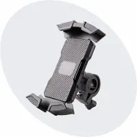 Voltano Future Telefoonhouder Fiets - Zwart - Universeel