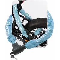 Voltano ART4 Kettingslot Solid - Ice Blauw - 110 CM - Vaste Slotkop