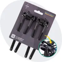 Voltano Ringslot Bevestigingsset - Zwart