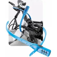 Voltano Accuslot Bagagedrager - Fietshelm / Tas Codeslot - Blauw - Reisslot