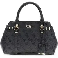 GUESS Handtas 'LEONA' goud / antraciet / zwart