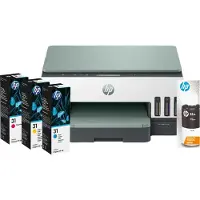HP Smart Tank 7007 + extra 1 set extra inktflesjes