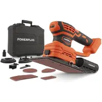 Powerplus Dual Power Multischuurmachine POWDP50500 - 20V Schuurmachine - excl. batterij en lader - 25 acc.