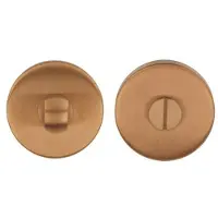 ODShop toiletsluiting Modern blind rond PVD brons