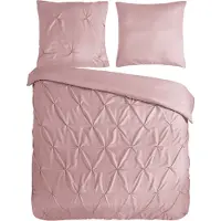 Pure dekbedovertrek Elegance - microvezel - roze - 200x220