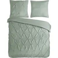 Pure dekbedovertrek Elegance - light sage - microvezel - 200x220