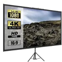 Vevor 60 Inch Statief Projector Screen -W Stand 16:9 -4K HD Draagbare- Beamer scherm -Home Cinema Voor Indoor & Outdoor projectie