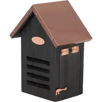 Esschert Design Lieveheersbeestkastje - Zwart & Koper - Lieveheersbeestjes lokken - - Koper - WA116