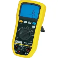 Chauvin Arnoux C.A 5277 Multimeter Digitaal Spatdicht (IP54) CAT III 1000 V, CAT IV 600 V Weergave (counts): 6000