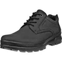 Ecco Rugged Track heren veterschoen - Zwart zwart - Maat 43