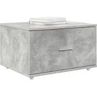 vidaXL Ladekast met wiel Beton Grijs 55 x 45 x 31 cm