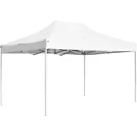 Syfax Partytent professioneel inklapbaar 4,5x3 m aluminium wit