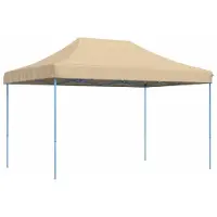 Syfax Partytent inklapbaar pop-up 410x279x315 cm beige