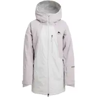 Burton - Dames ski jassen - W Reserve Insulated Jacket Washed Lavender Gray Cloud voor Dames van Gerecycled Polyester - Maat S - Paars