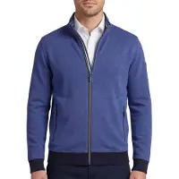 Baileys vest donkerblauw 100% katoen gemeleerd