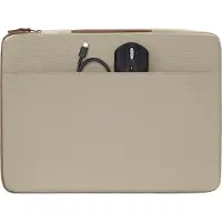HP Protective Latte Taupe Laptop Sleeve 15–16 inch – Dun & Waterafstotend met handvat