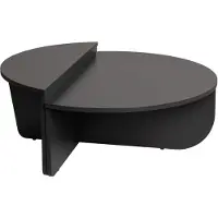 Skye Decor - Salontafel Rond Antraciet - 90x90x35cm - Orion