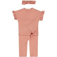 Dirkje Meisjes Kledingset - Light pink