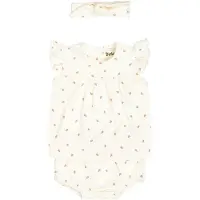Dirkje Meisjes Kledingset - Off-white