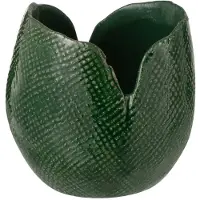 J-Line vaas Thibault - keramiek - groen - small