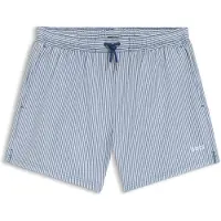 BOSS Heren Zwembroek Sirsaka stof geborduurd logo blauw (XL), Strandkleding, Polyester 50540042