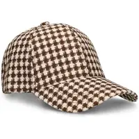 Manfield Multicolor geruite pet | Maat adult