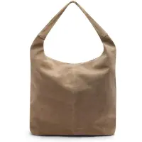 Manfield Beige suède shopper | Maat Onesize