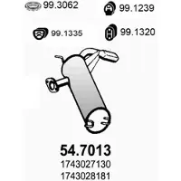 ASSO 54.7013 Einddemper