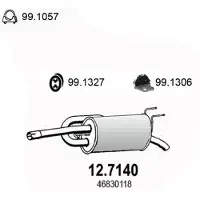 ASSO 12.7140 Einddemper