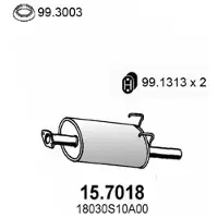 ASSO 15.7018 Einddemper