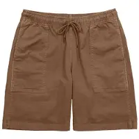 JP 1880 Regular Fit Bermuda donkerbruin, Effen