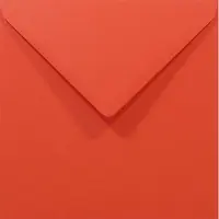 Netuno Gladde rode enveloppen 14x14 - vierkant - K4-140 - 140 x 140 mm - 50 stuks - NK natgelijmde - 80 gram - Rainbow -