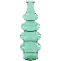 J-Line vaas - glas - smaragdgroen