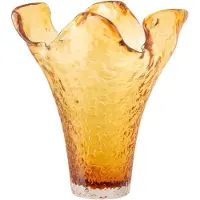 J-Line vaas Onregelmatig - glas - caramel - large